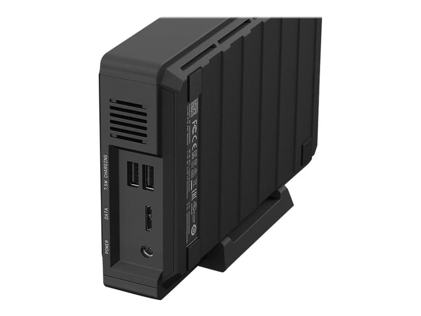 WD Black D10 Game Drive 8TB Hvit, Svart
