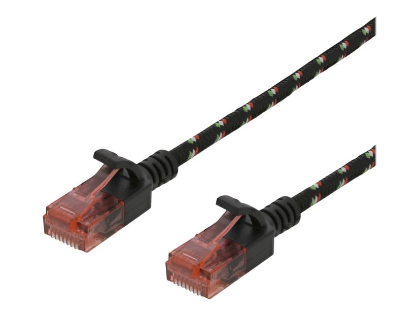 Deltaco Koblingskabel RJ-45 Cat6a 1.5m Sort