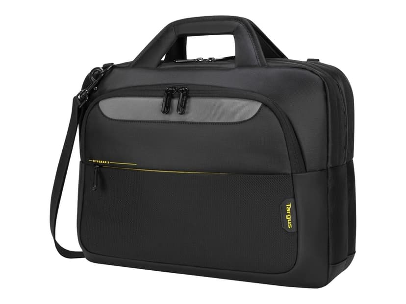 Targus CityGear Topload Laptop Case 3 15.6" Polyester, Polyurethaan Zwart