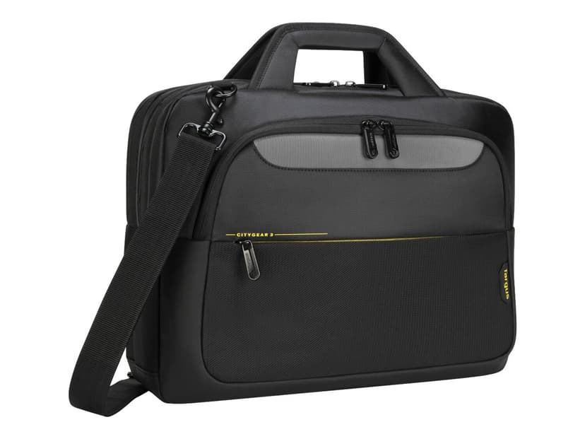 Targus CityGear Topload Laptop Case 3 15.6" Polyester, Polyuretan Svart