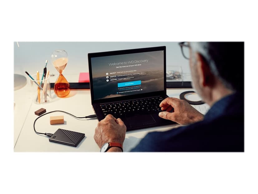 WD My Passport 4TB Zwart