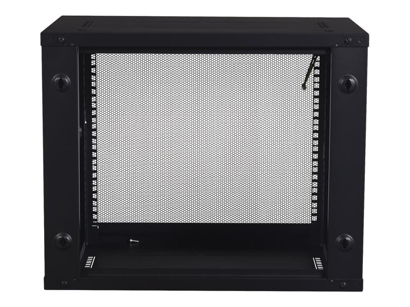 APC NetShelter WX AR109, 9U, 19 tuuman patch-kaappi, seinälle asennettava, kokoamaton, 400 mm syvä