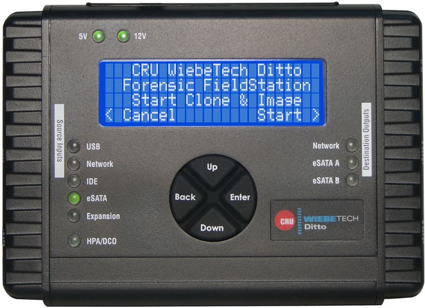 Cru-Dataport WiebeTech Ditto Forensic FieldStation