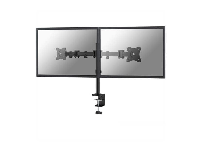 Neomounts NM-D135DBLACK - Monitorarm voor twee 10-27" schermen - Zwart