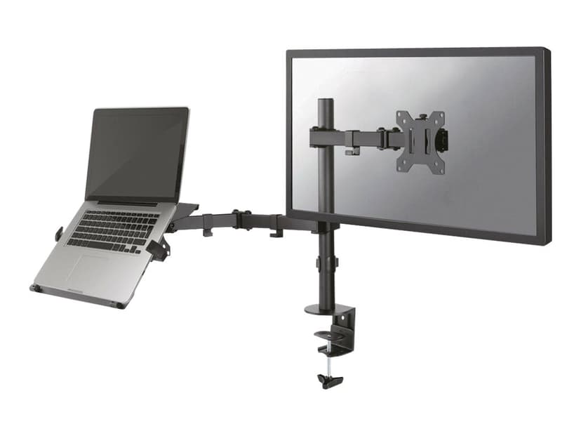 Neomounts FPMA-D550NOTEBOOK - Monitorarm voor flatscreens tot 32" notebooks tot 15,6" - Zwart