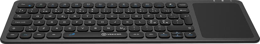 Voxicon Näppäimistö Slim-Compact 255WL +Touch Langaton Pohjoismainen