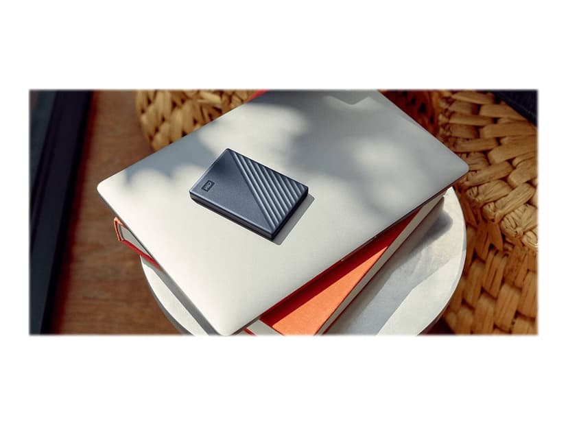 WD My Passport for MAC 4TB Blauw