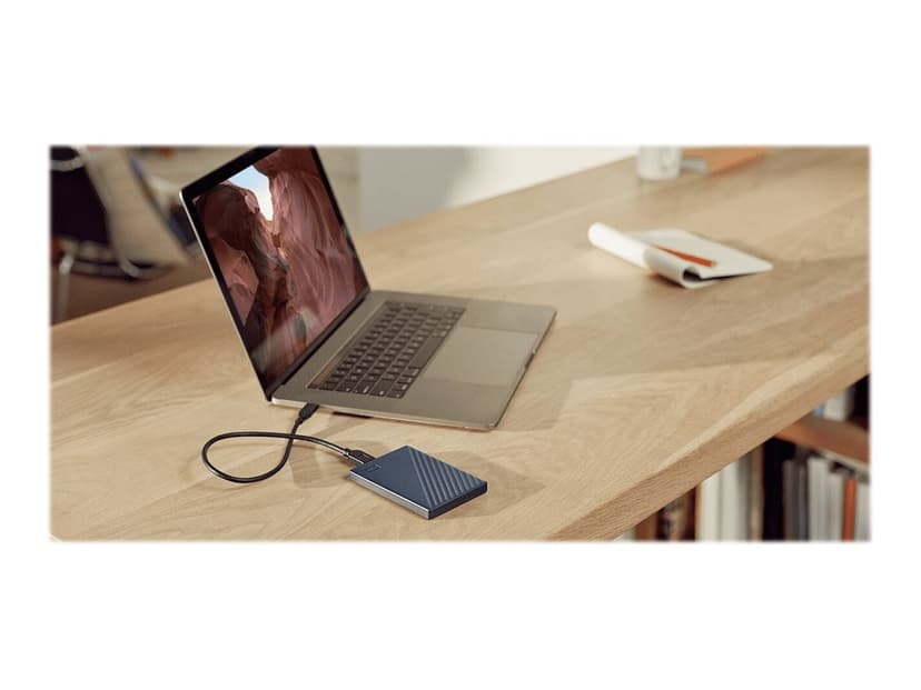 WD My Passport for MAC 4TB Sininen