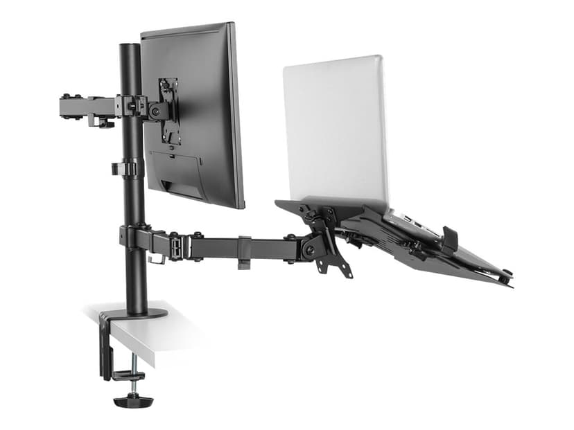 Neomounts FPMA-D550NOTEBOOK - Monitorarm voor flatscreens tot 32" notebooks tot 15,6" - Zwart