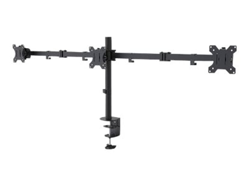 Neomounts FPMA-D550D3BLACK - Monitorarm voor 3 flatscreens tot 27" - Zwart