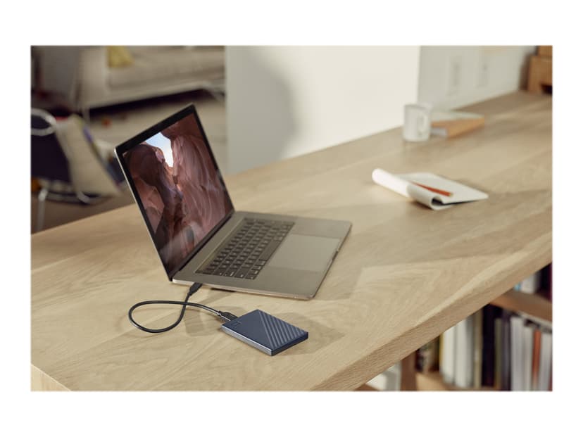 WD My Passport for MAC 5TB - (Fyndvara klass 1) Blå