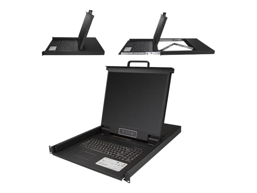 Startech 8-Port Rackmount KVM Console