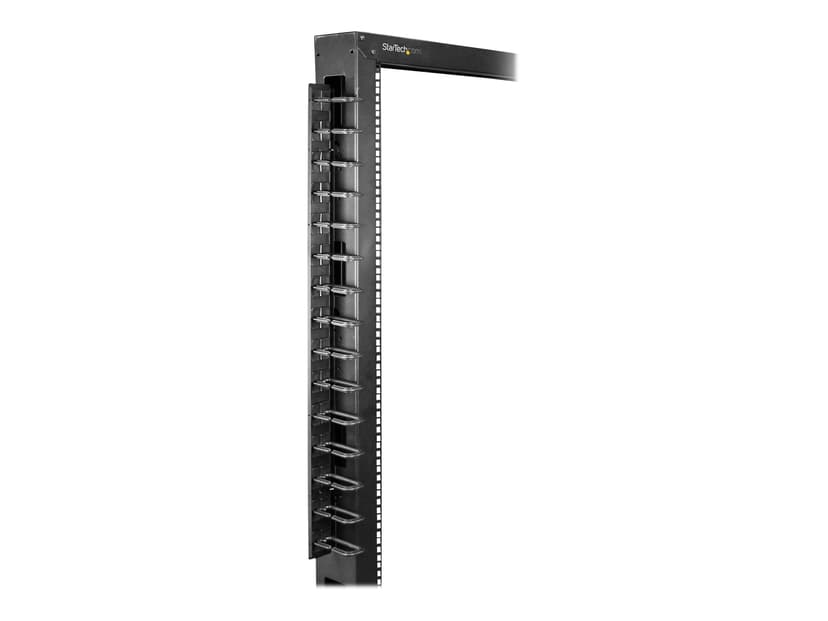 Startech Vertical 0U Server Rack Cable Management w/ D-Ring Hooks