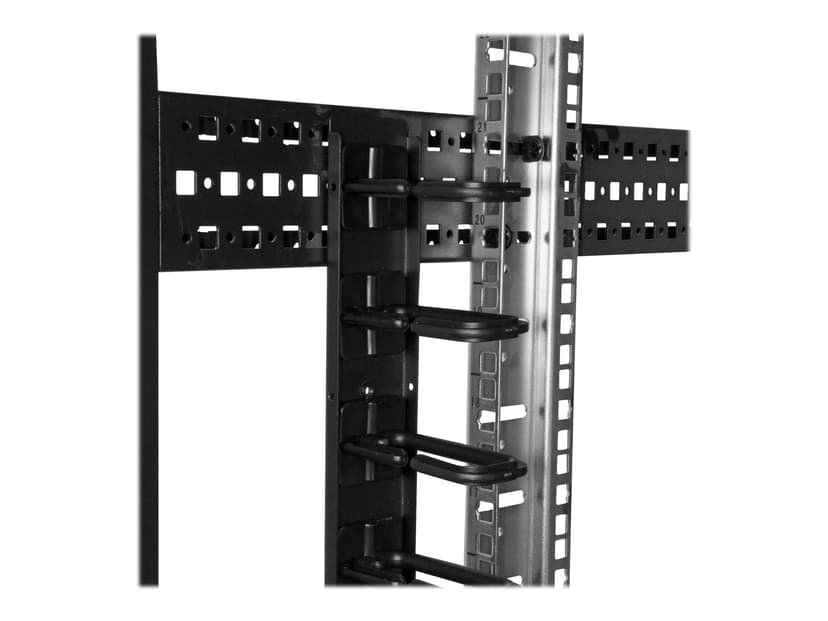 Startech Vertical 0U Server Rack Cable Management w/ D-Ring Hooks