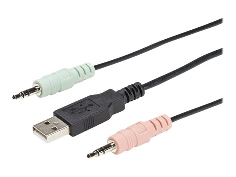 Startech 2 Port USB 4K60Hz DisplayPort KVM Switch with Built-In Cables
