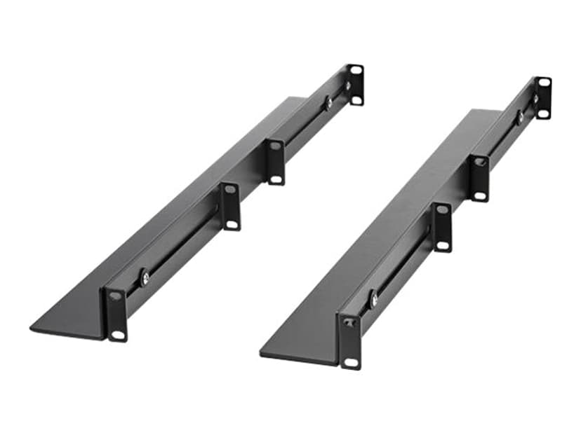 Startech 1U rackhylla med justerbart djup