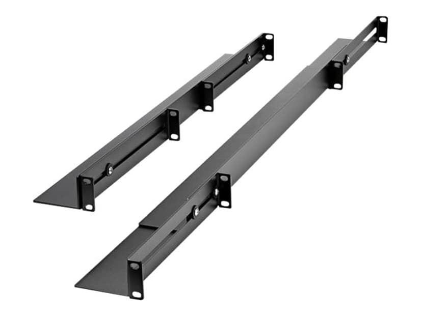 Startech 1U rackhylla med justerbart djup
