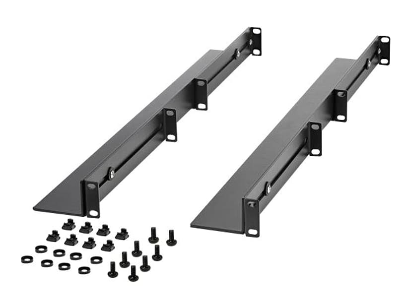 Startech 1U rackhylla med justerbart djup