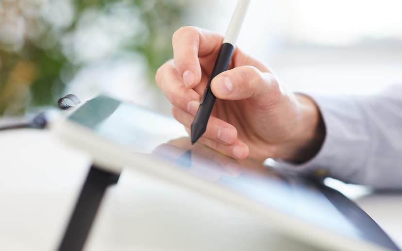 Wacom One Pen Hvit, Sort