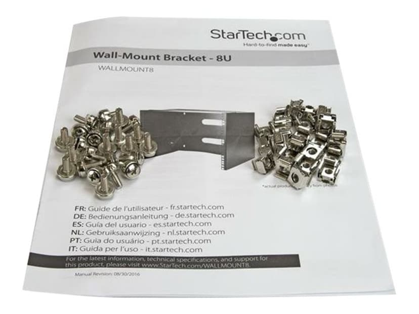 Startech 8U Wall Mount Patch Panel Bracket