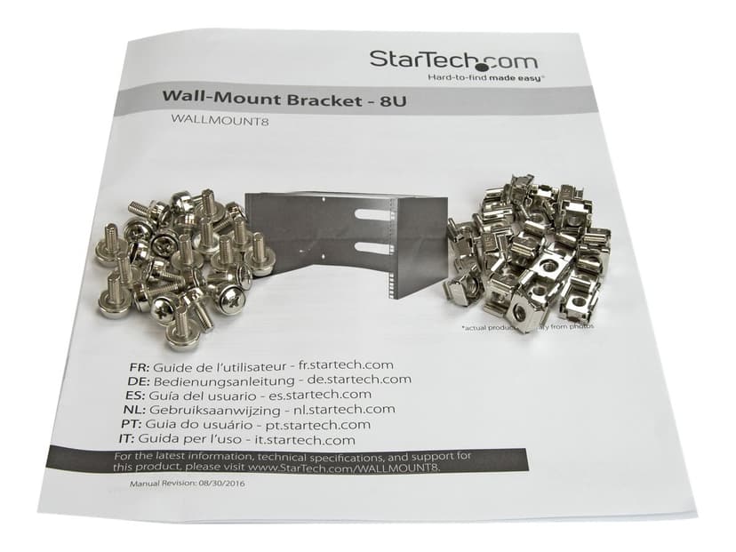 Startech 8U Wall Mount Patch Panel Bracket