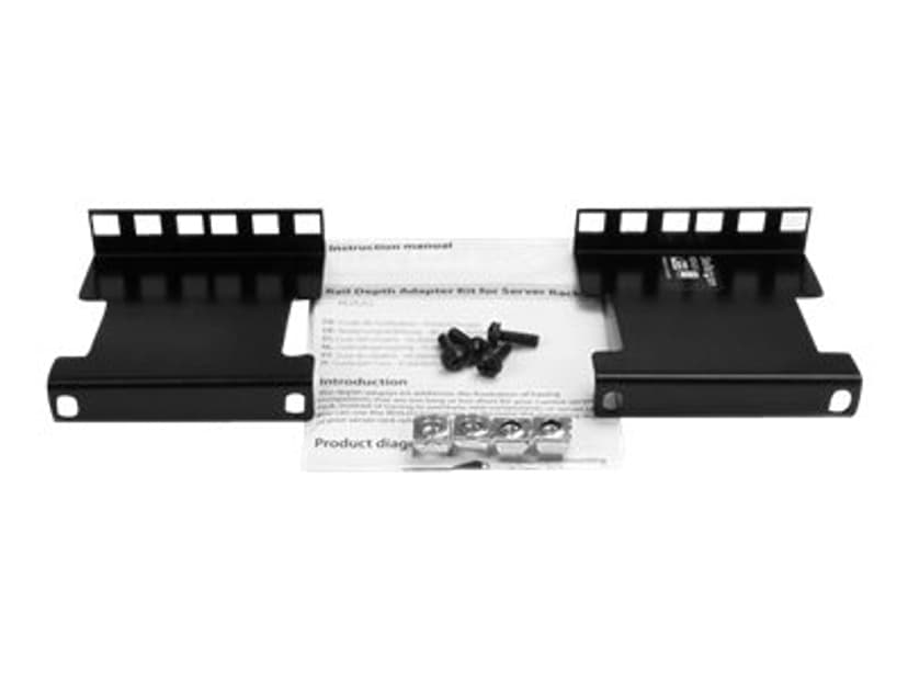 Startech Raildiepte adapterset voor server racks