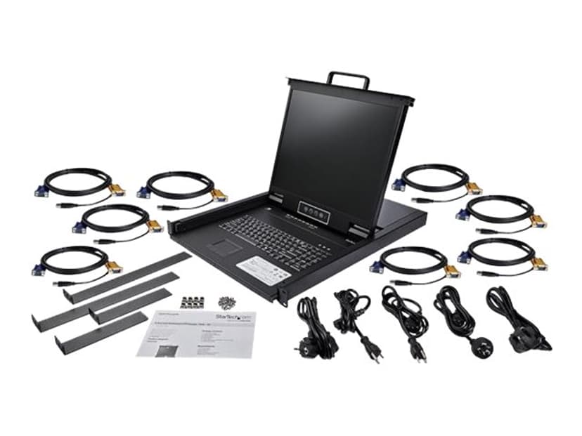 Startech 8-Port Rackmount KVM Console