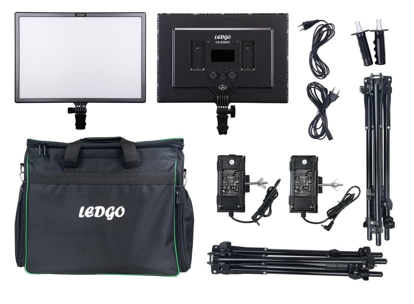 Ledgo LG-E268c 2 Light Kit (LG-E268C KIT+T) Ledgo LG-E268c 2 Light Kit (LG-E268C KIT+T)