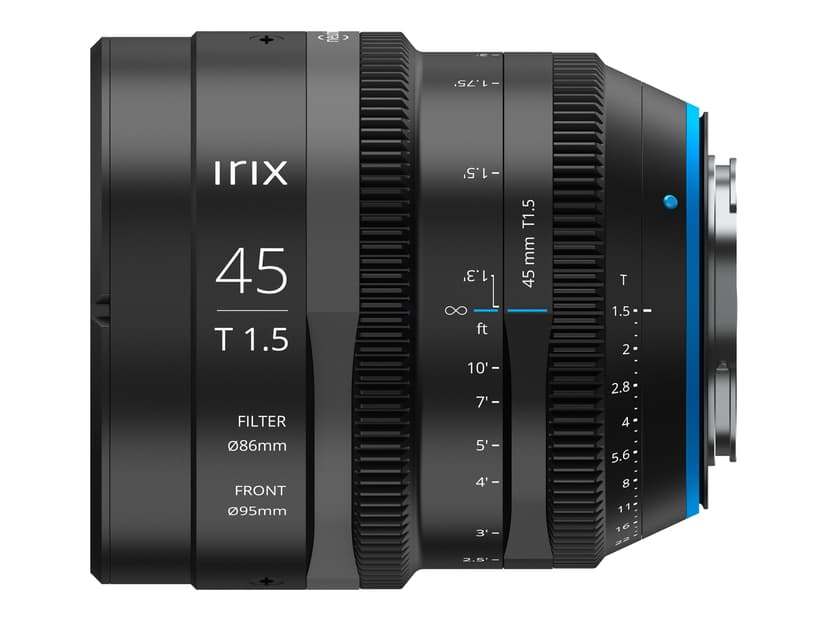 Irix Cine Lens 45mm T1.5 for Canon EF Metric