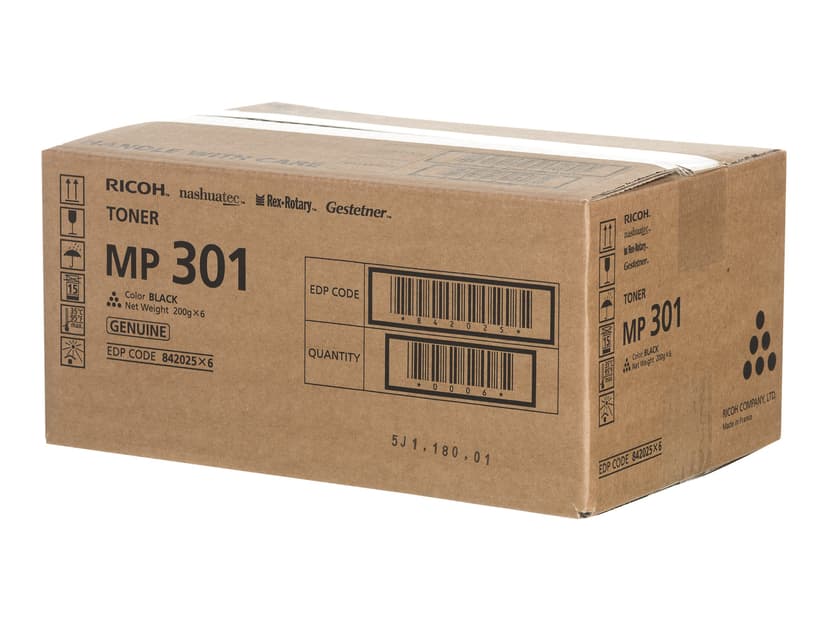 Ricoh Toner Svart 8K - MP301