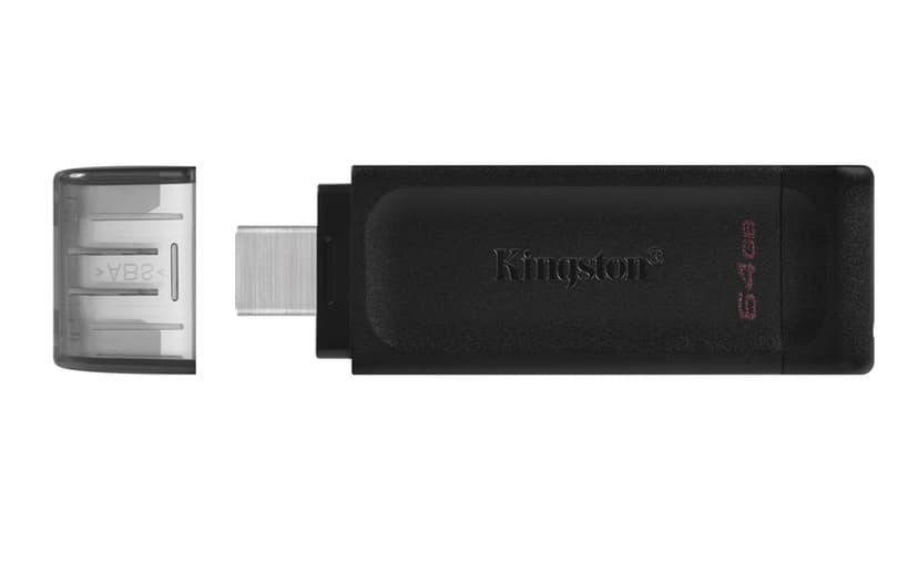 Kingston DataTraveler 70 64GB USB-C Svart