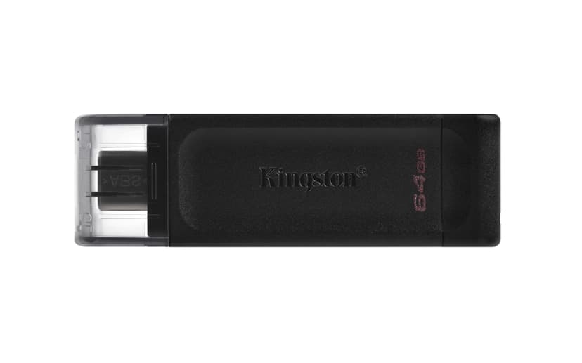 Kingston DataTraveler 70 64GB USB Type-C Musta