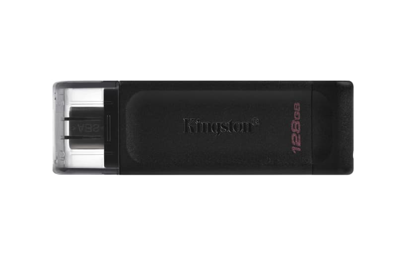 Kingston DataTraveler 70 128GB USB Type-C Zwart