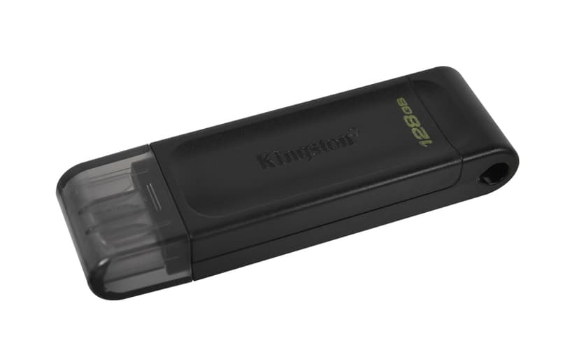 Kingston DataTraveler 70 128GB USB Type-C Zwart