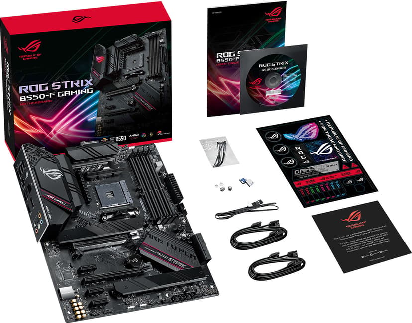 ASUS ROG STRIX B550-F GAMING AM4 ATX Moederbord (90MB14S0-M0EAY0)