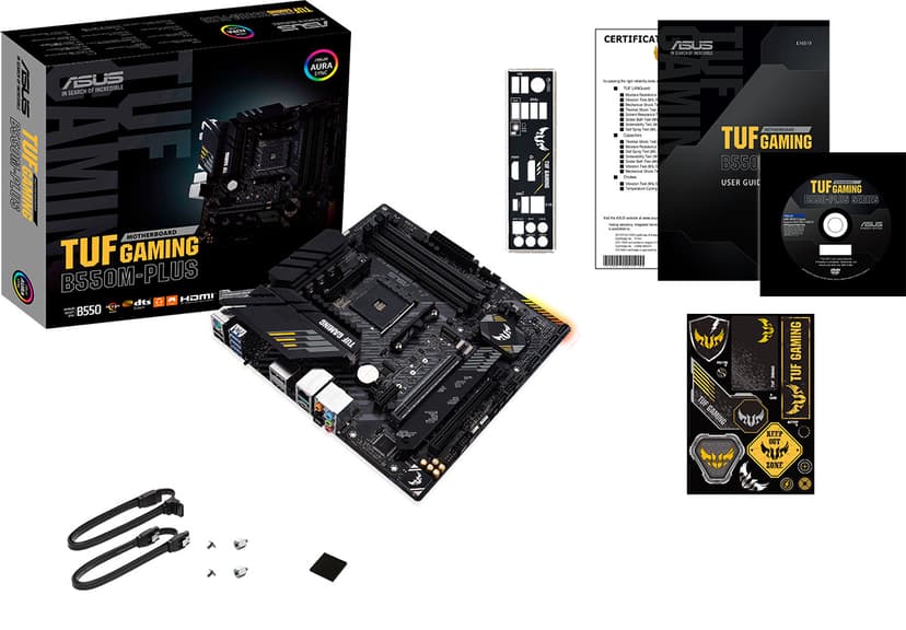 ASUS TUF GAMING B550M-PLUS AM4 Micro-ATX Moederbord