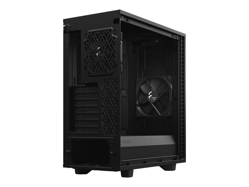 Fractal Design Define 7 Compact Light Glass Midi Tower Musta