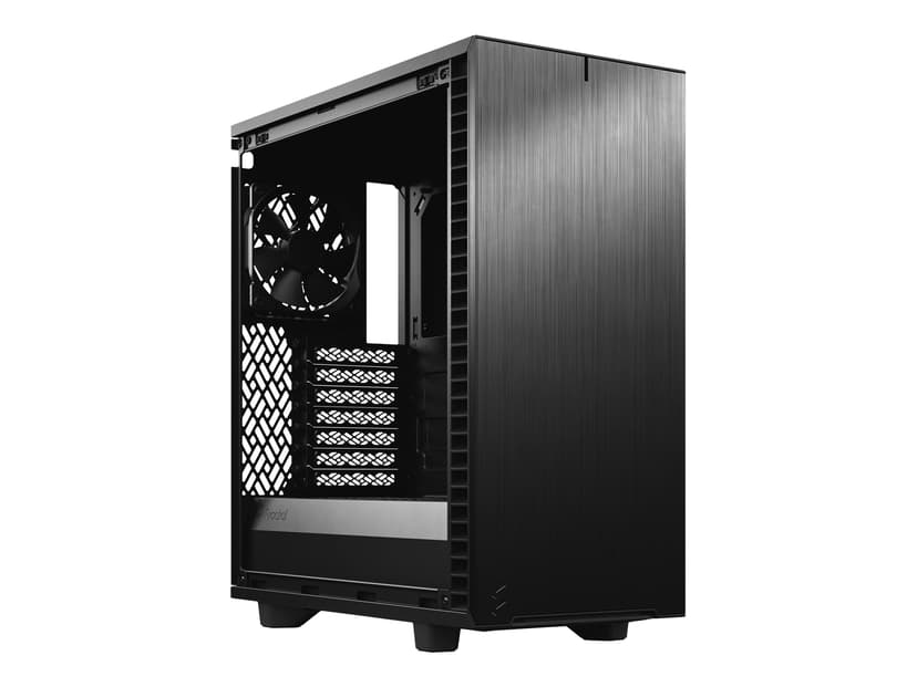 Fractal Design Define 7 Compact Light Glass Midi Tower Musta