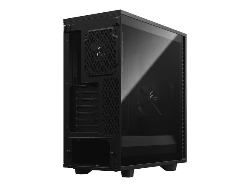 Fractal Design Define 7 Compact Light Glass Midi Tower Musta