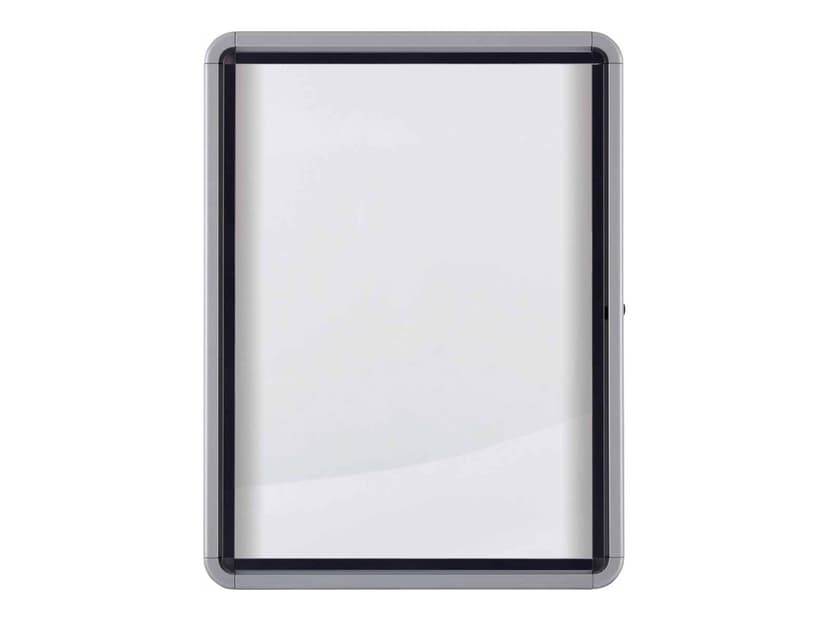 Nobo Innglasset Oppslagstavle Innendørsbruk 4xA4 Magnetisk Hvit