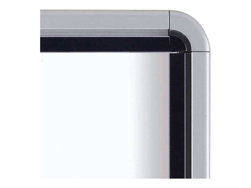 Nobo Inglasad Anslagstavla Utomhus 9xA4 Magnetisk Vit