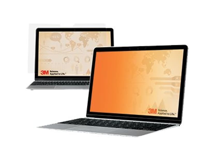 3M Guld sekretessfilter for Apple Macbook Pro 15" (2016 model or newer) with COMPLY Attachment System 16:10
