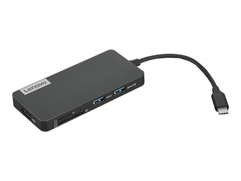 Lenovo USB-C 7-in-1 Hub USB 3.2 Gen 1 (3.1 Gen 1) Type-C