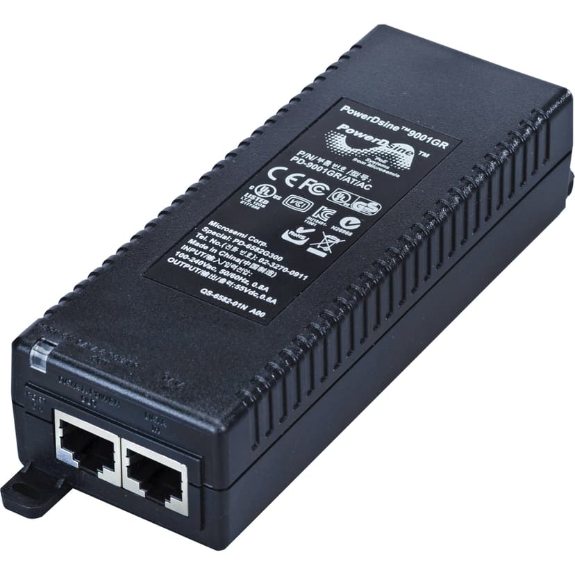 Microsemi 1-port 30W PoE Injector