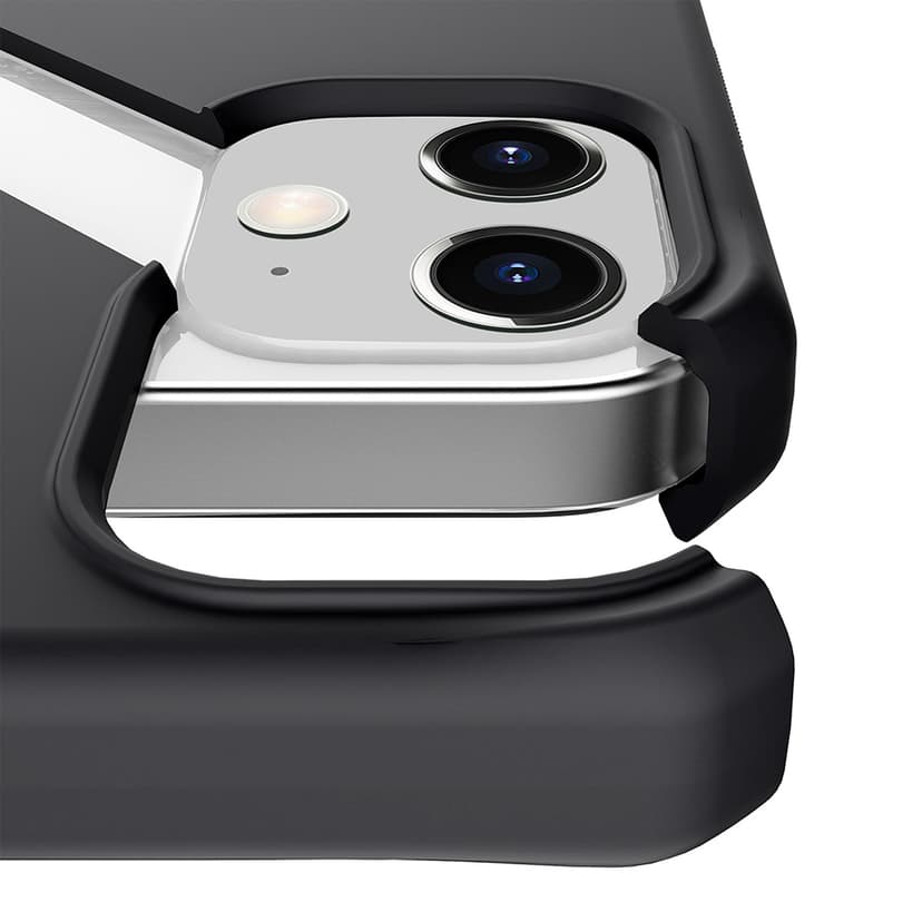 Cirafon Spectrum Solid Drop Safe iPhone 12, iPhone 12 Pro Musta