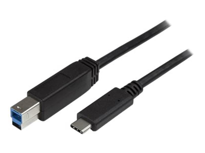 Startech USB C to USB B Printer Cable 2m USB-C USB-B Sort