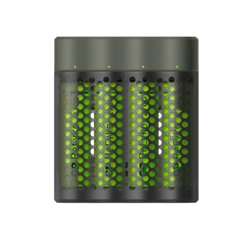 GP ReCyko Speed Charger M451 USB + 4 stk. AAA 950mAh Batterier