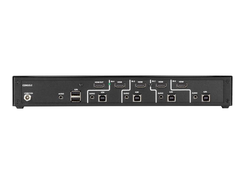Black Box NIAP 3.0 Secure KVM Switch - HDMI USB 4-Port