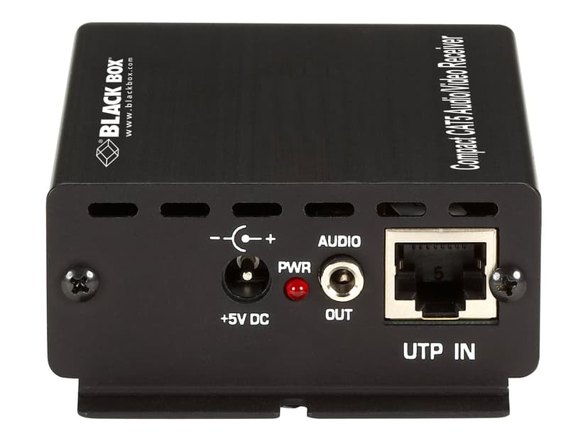 Black Box Compact CAT5 Audio/Video Receiver