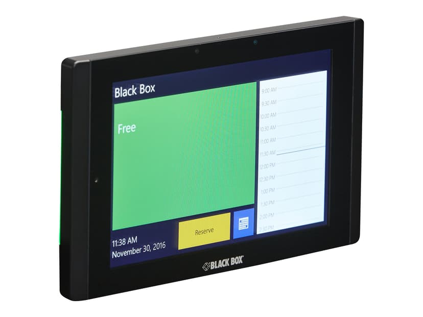 Black Box IN-SESSION Room Scheduler 7" In-Wall